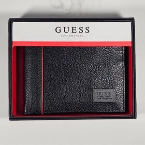 GUESS Men's Los Angeles Black
Billfold Wallet NWT